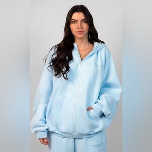 Comfrt Pastel collection Zip-Up Hoodie